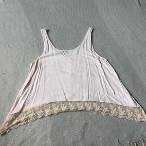 XL AE Lace Bottom tank